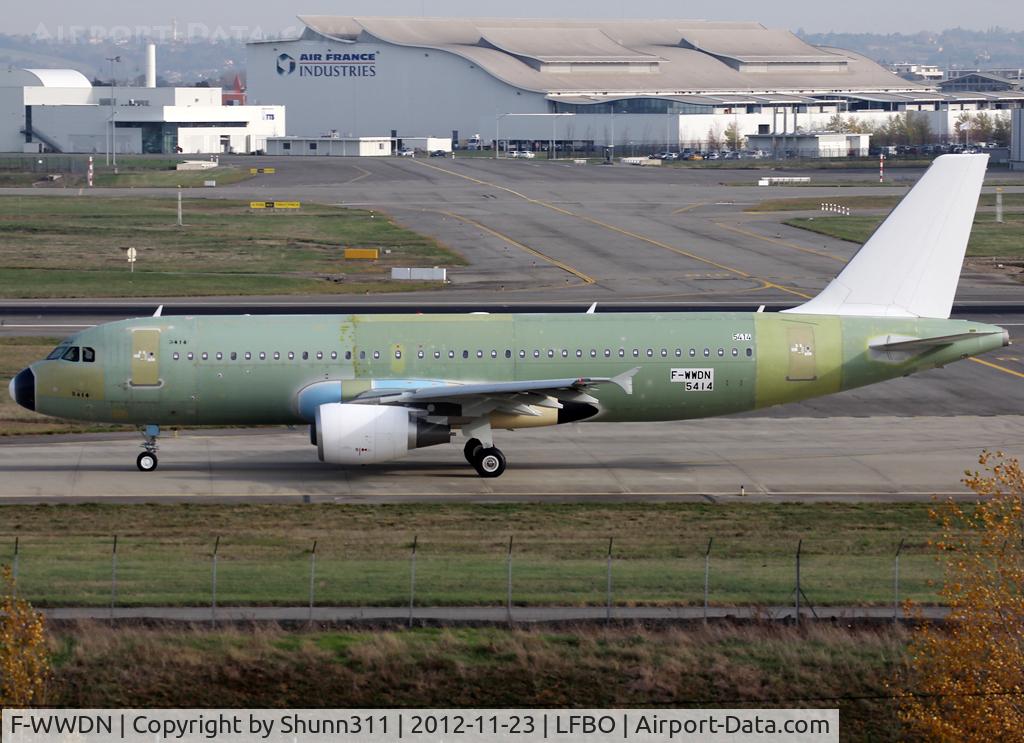 F-WWDN, 2012 Airbus A320-214 C/N 5414, C/n 5414 - For Afriqiyah Airways