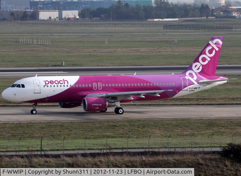 F-WWIP, 2012 Airbus A320-214 C/N 5384, C/n 5384 - To be JA806P
