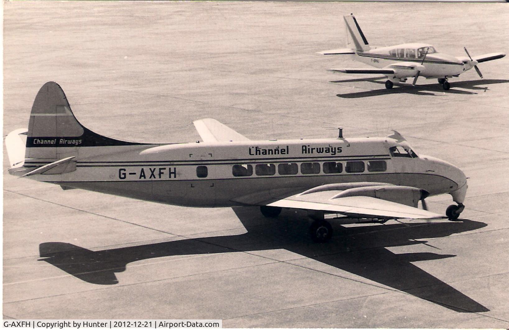 G-AXFH, 1954 De Havilland DH.114 Heron 1B/C C/N 14022, Channel Airways
