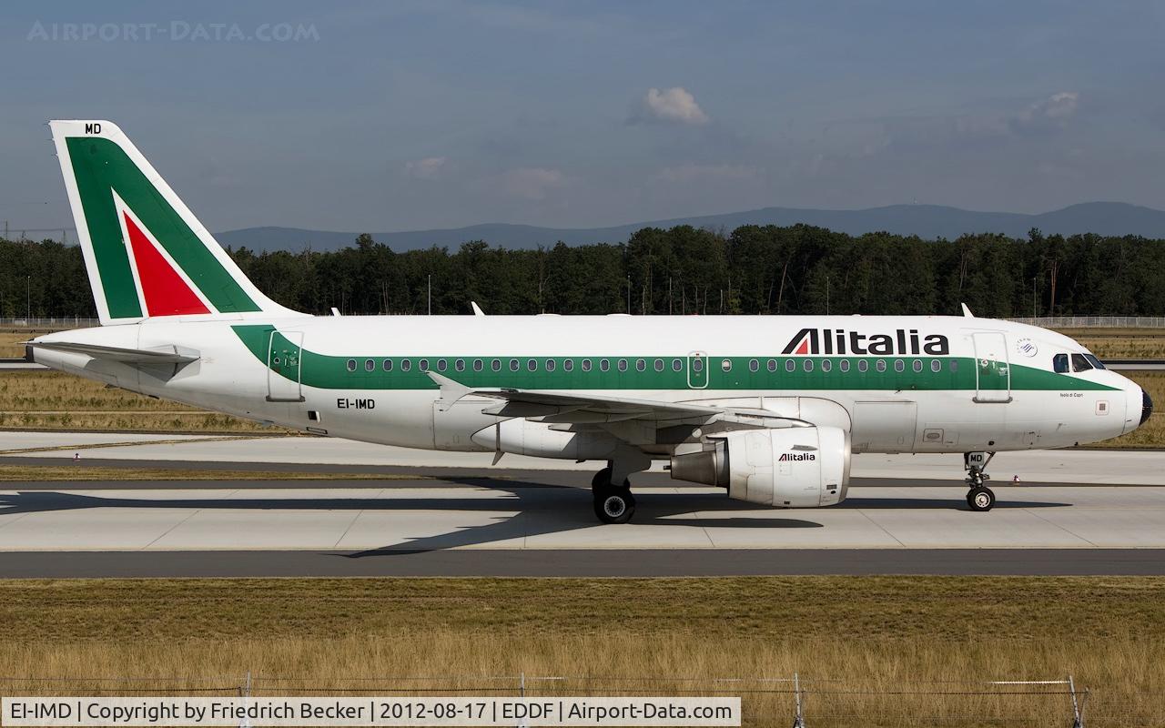 EI-IMD, 2003 Airbus A319-112 C/N 2074, taxying to the gate