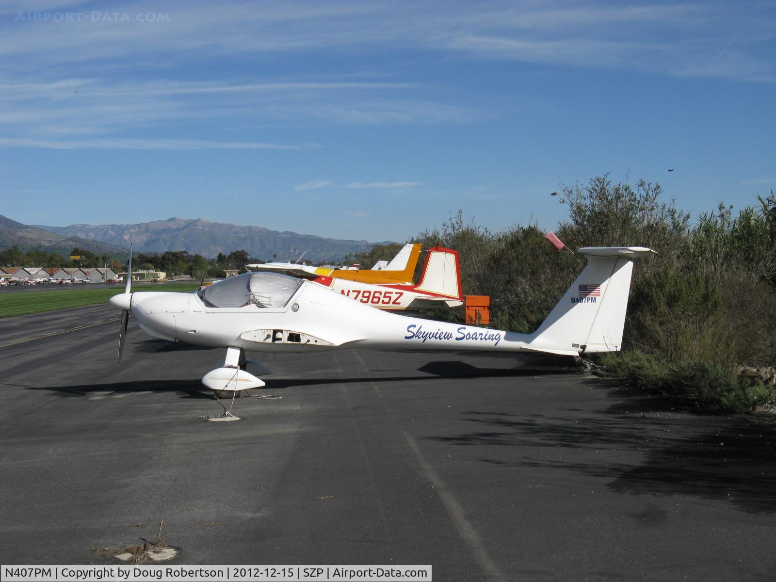 N407PM, 1995 HOAC HK-36R Super Dimona C/N 36407, 1995 HOAC Austria Flugzeugwerk Wiener Neustadt Gmbh HK-36R SUPER DIMONA motor-glider, Rotax 912 80 Hp self-launching does not require a tow, high-aspect ratio wings off