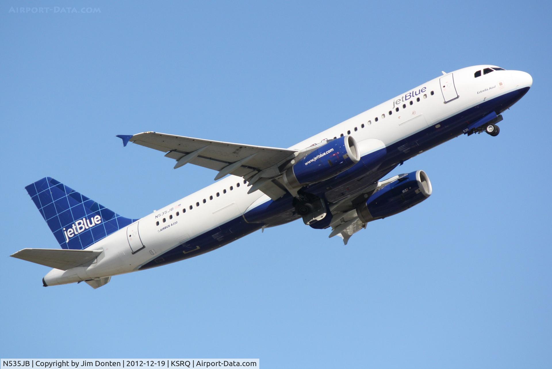 N535JB, 2002 Airbus A320-232 C/N 1739, JetBlue Flight 346 
