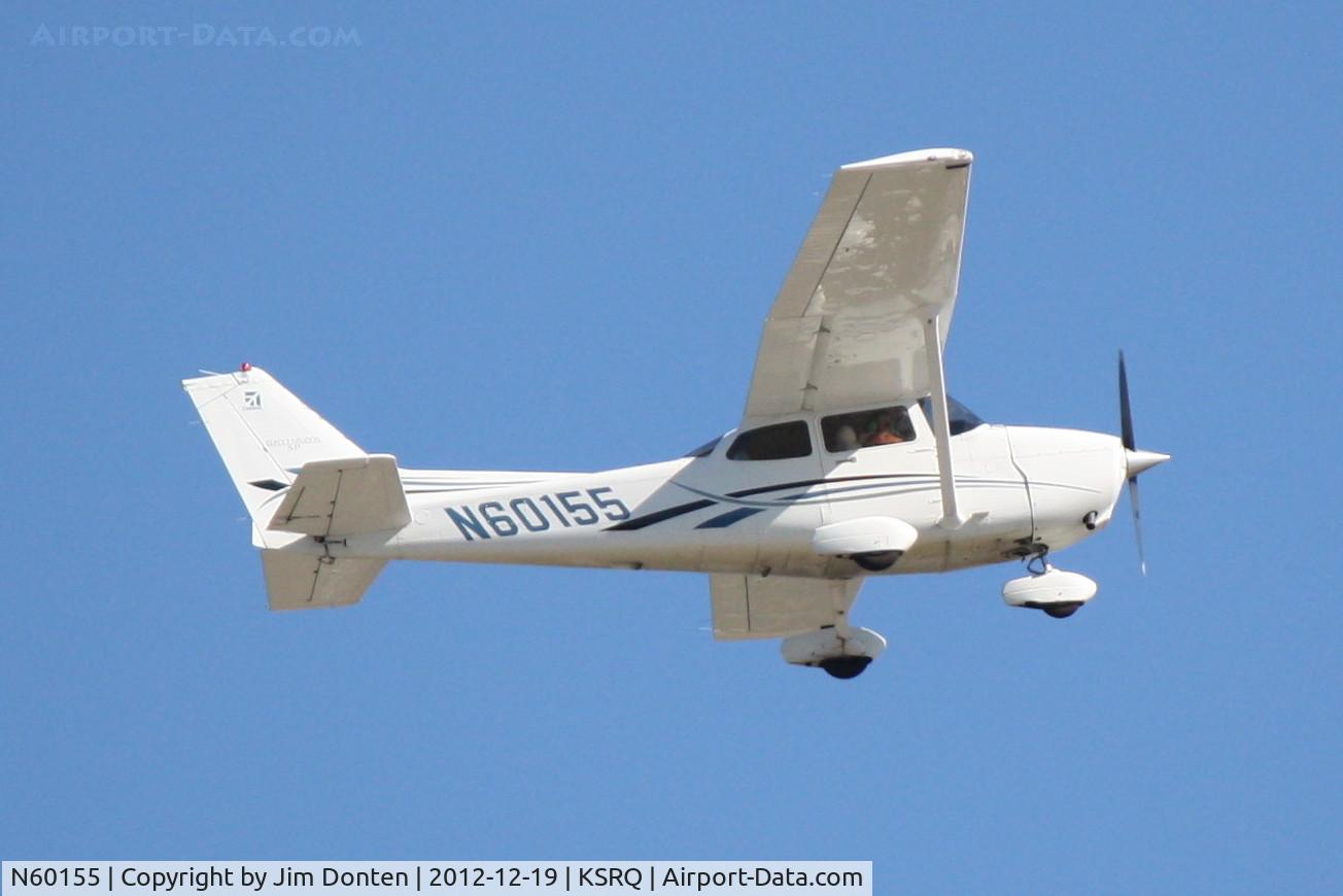 N60155, 2006 Cessna 172S Skyhawk SP C/N 172S10167, Cessna Skyhawk (N60155) departs Sarasota-Bradenton International Airport