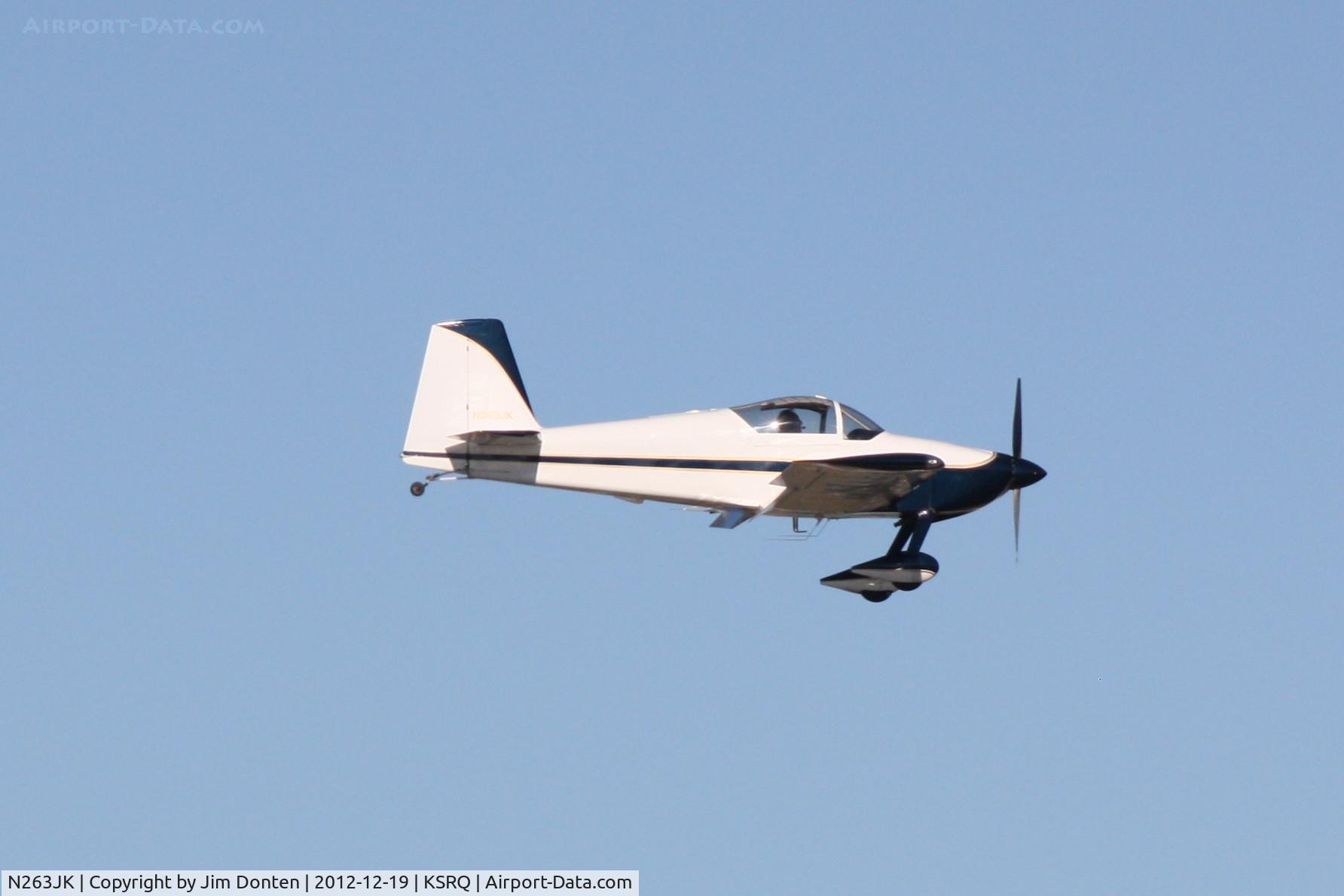 N263JK, 2003 Vans RV-7 C/N 70082, RV-7 (N263JK) arrives at Sarasota-Bradenton International Airport