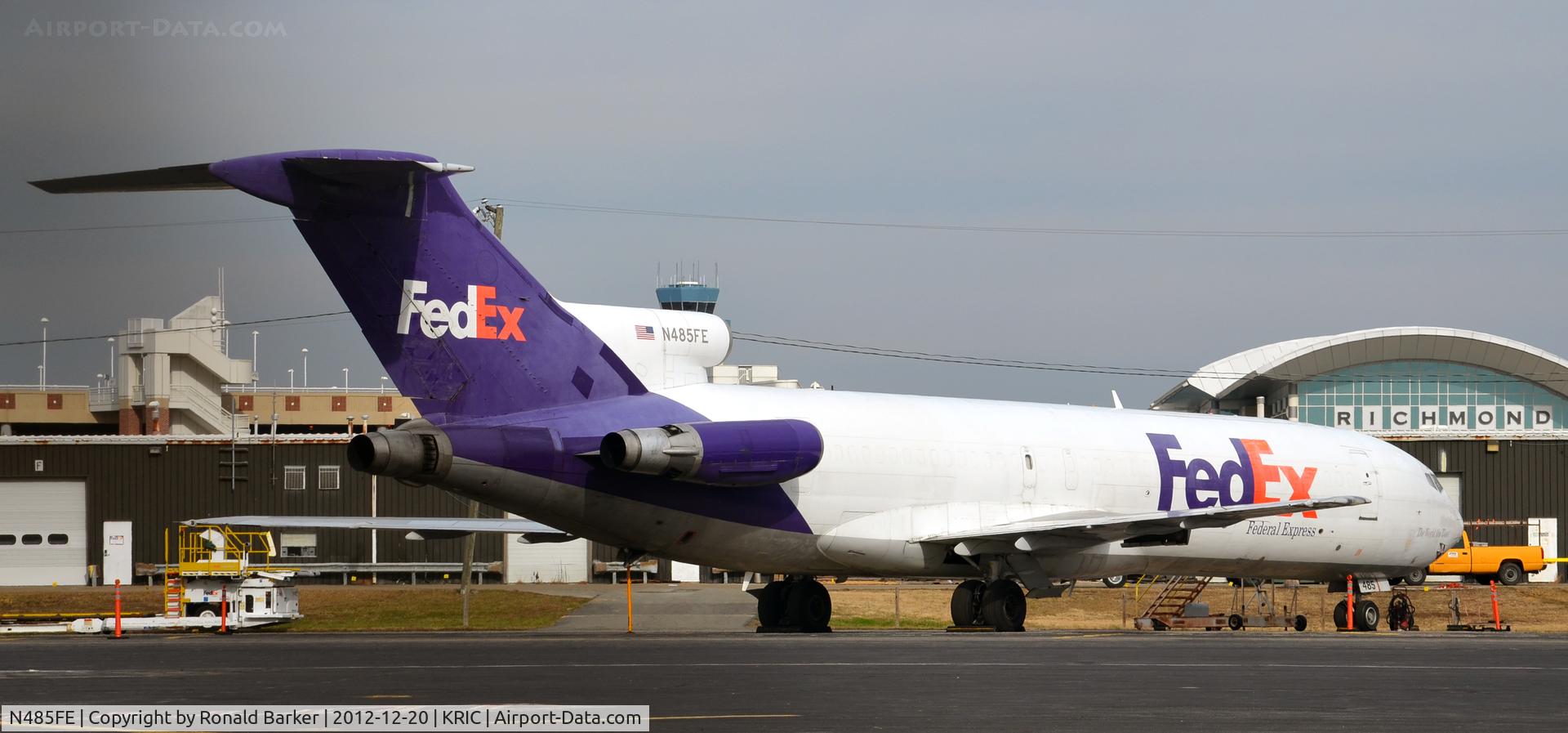 N485FE, 1978 Boeing 727-227 C/N 21488, RIC VA