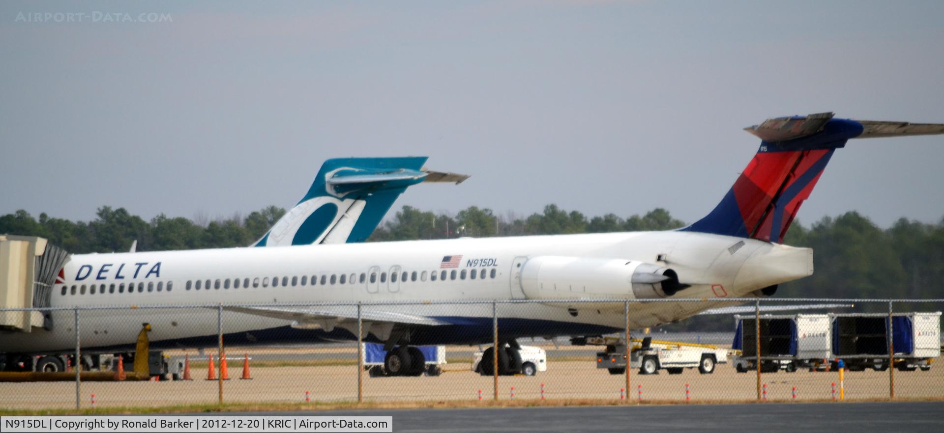 N915DL, 1988 McDonnell Douglas MD-88 C/N 49546, RIC VA