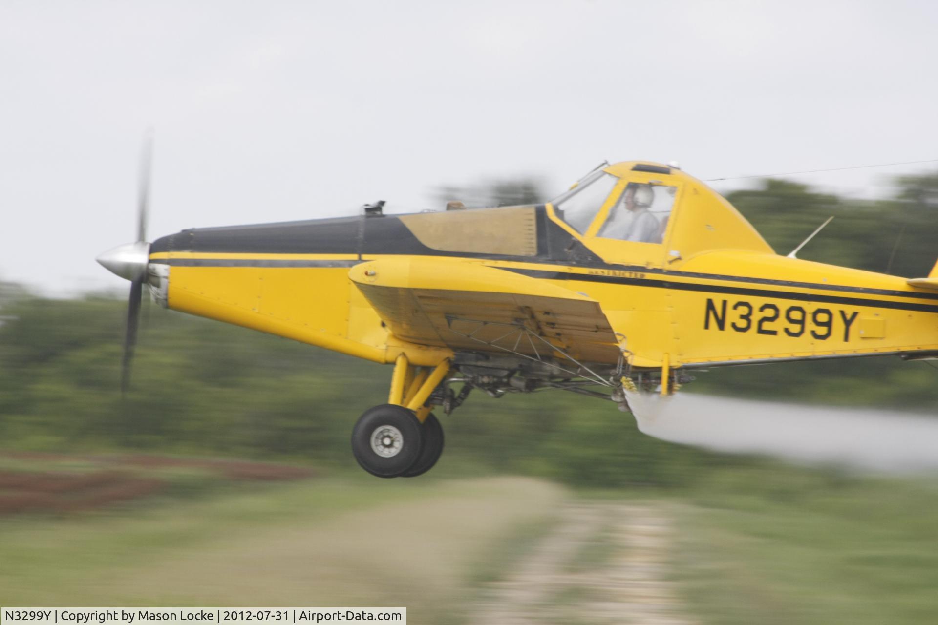 N3299Y, 1995 Ayres S2R-R1340 Thrush C/N R1340-034, Spraying rice.