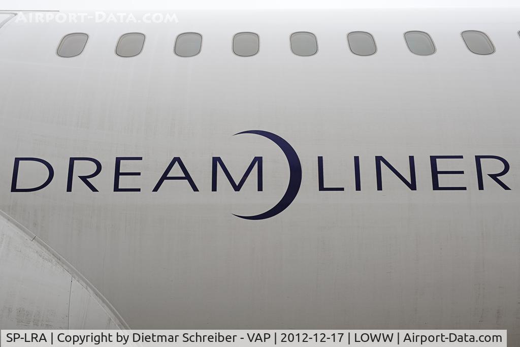SP-LRA, 2012 Boeing 787-8 Dreamliner C/N 35938, LOT Boeing 787-8 - first visit at Vienna