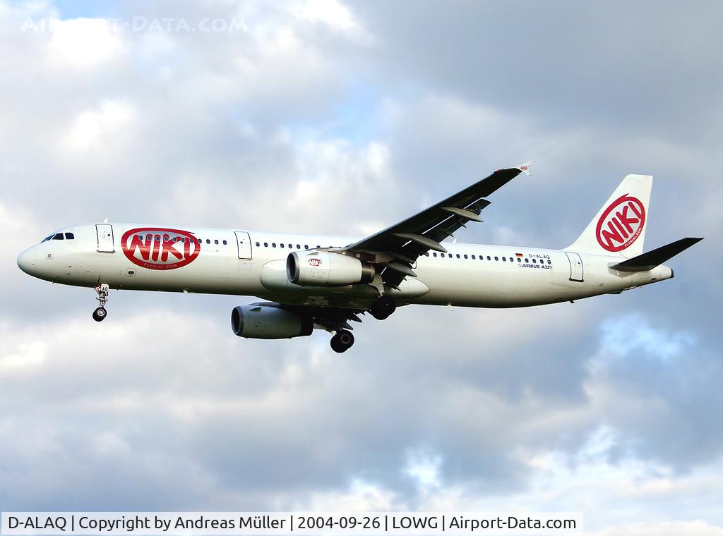 D-ALAG, 1988 Airbus A321-231 C/N 0787, Niki A321.