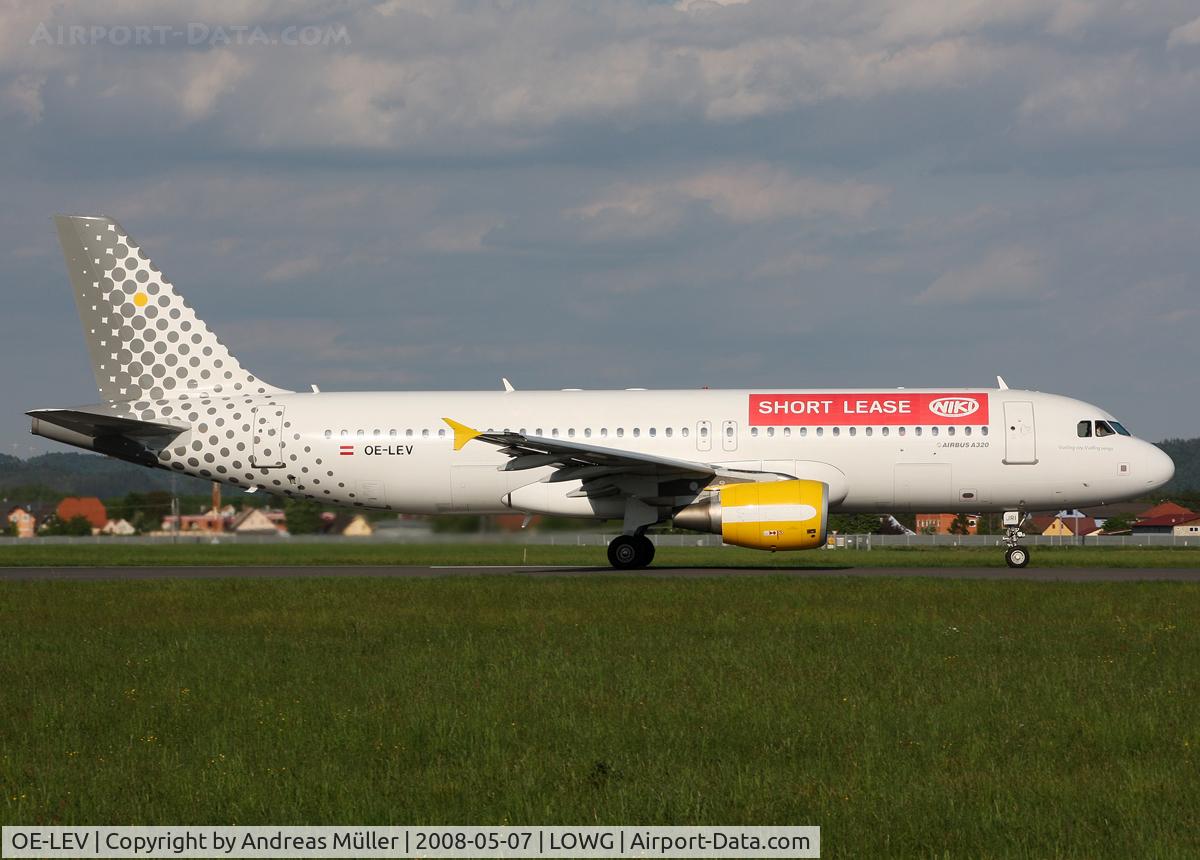 OE-LEV, 2006 Airbus A320-214 C/N 2761, Leased from Vueling.