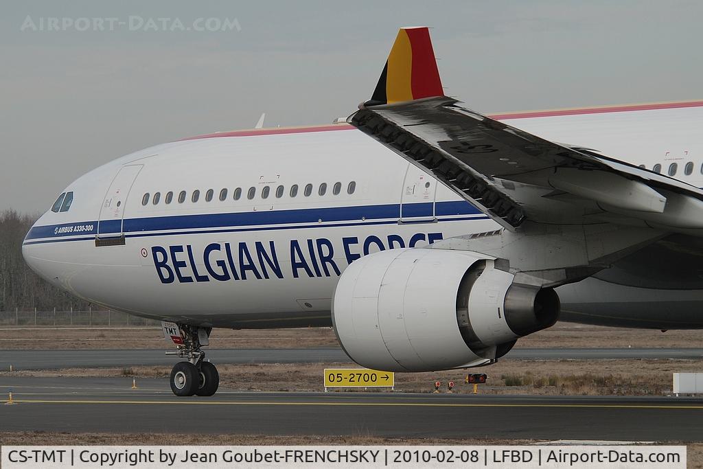 CS-TMT, 1996 Airbus A330-322 C/N 096, Belgian Air Force