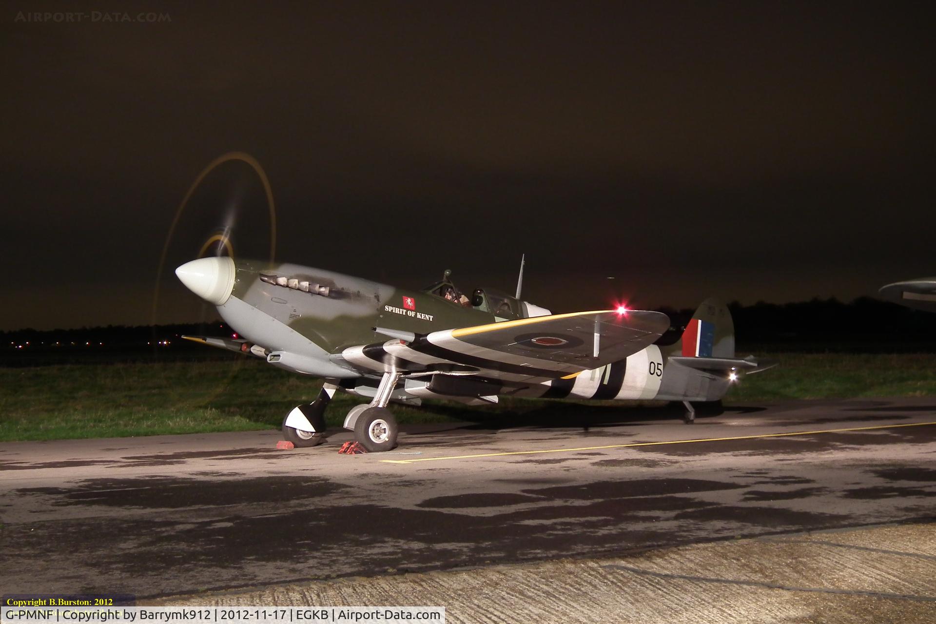 G-PMNF, 1944 Supermarine 361 Spitfire HF.IX C/N CBAF.10372, 