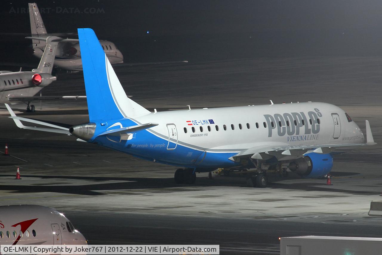 OE-LMK, 2006 Embraer 170LR (ERJ-170-100LR) C/N 17000150, People's Viennaline