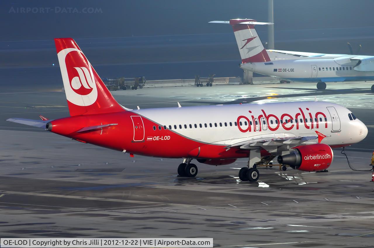 OE-LOD, 2008 Airbus A319-112 C/N 3689, Air Berlin (NIKI)