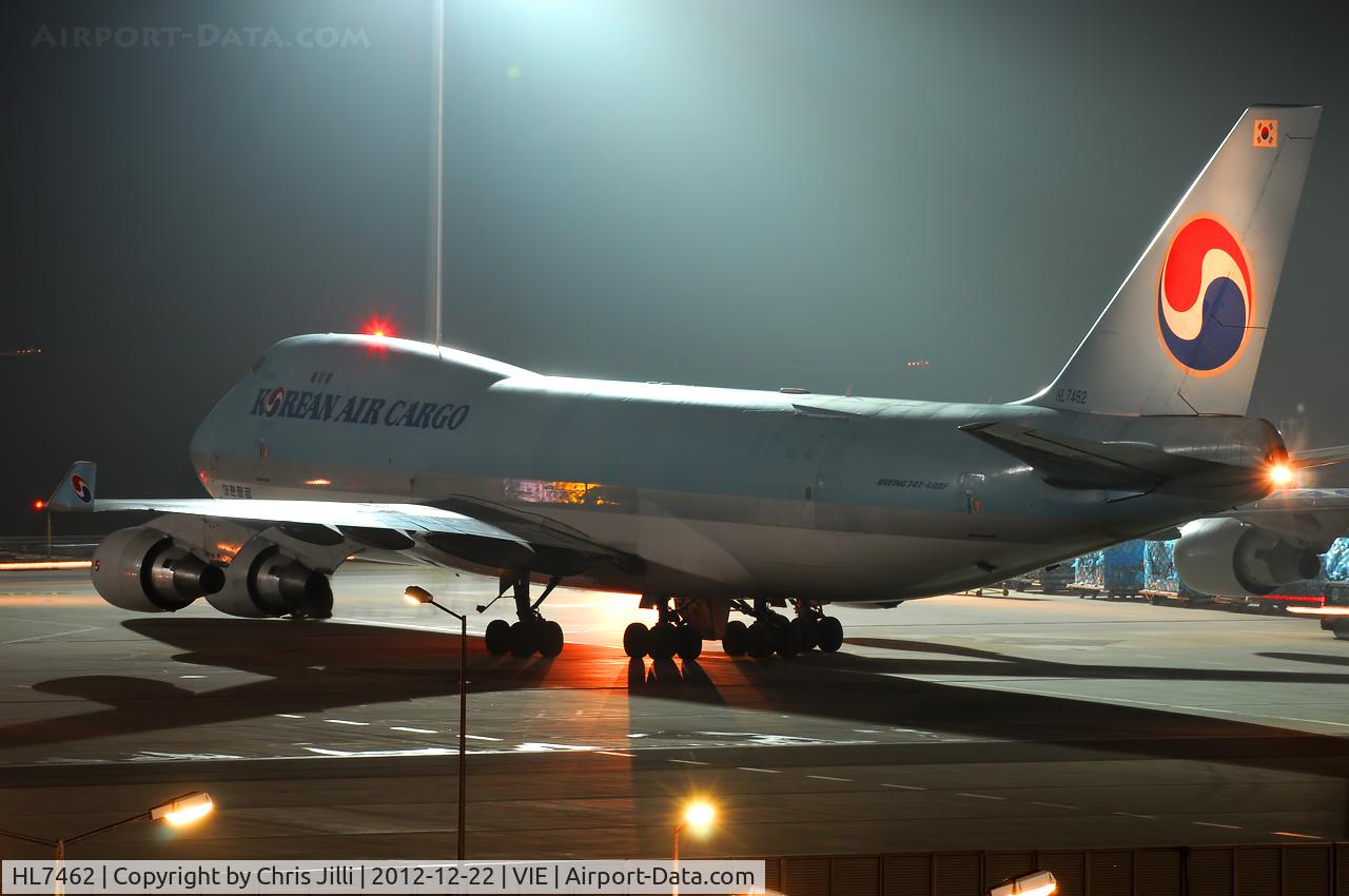 HL7462, 1997 Boeing 747-4B5F/SCD C/N 26406, Korean Air Cargo