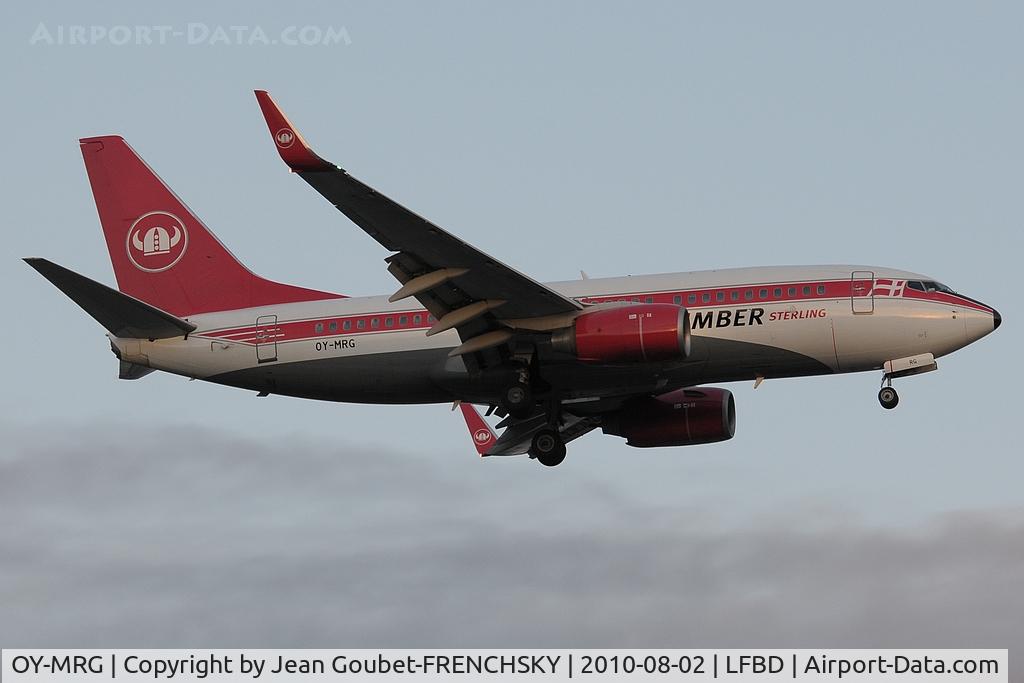 OY-MRG, 1999 Boeing 737-7L9 C/N 28010, Cimber Sterling