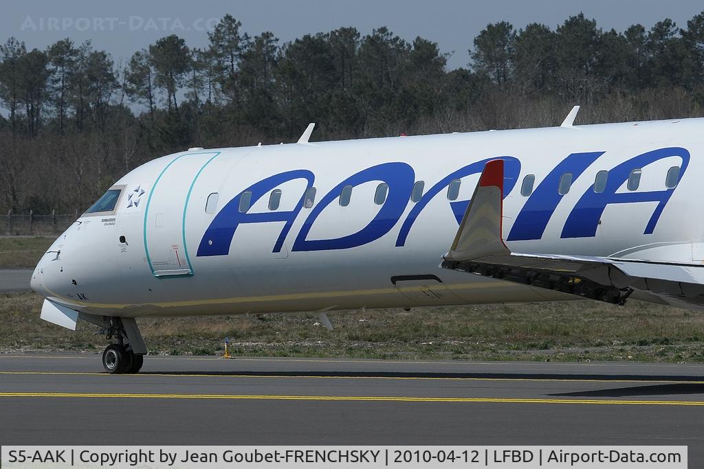 S5-AAK, 2007 Canadair CRJ-900ER (CL-600-2D24) C/N 15128, ADRIA