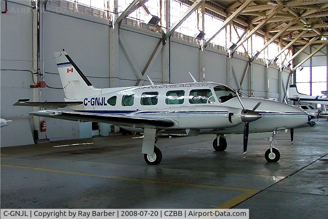 C-GNJL, 1971 Piper PA-31 C/N 31-741, Piper PA-31-310 Turbo Navajo B [31-741] Boundary Bay~C 20/07/2008