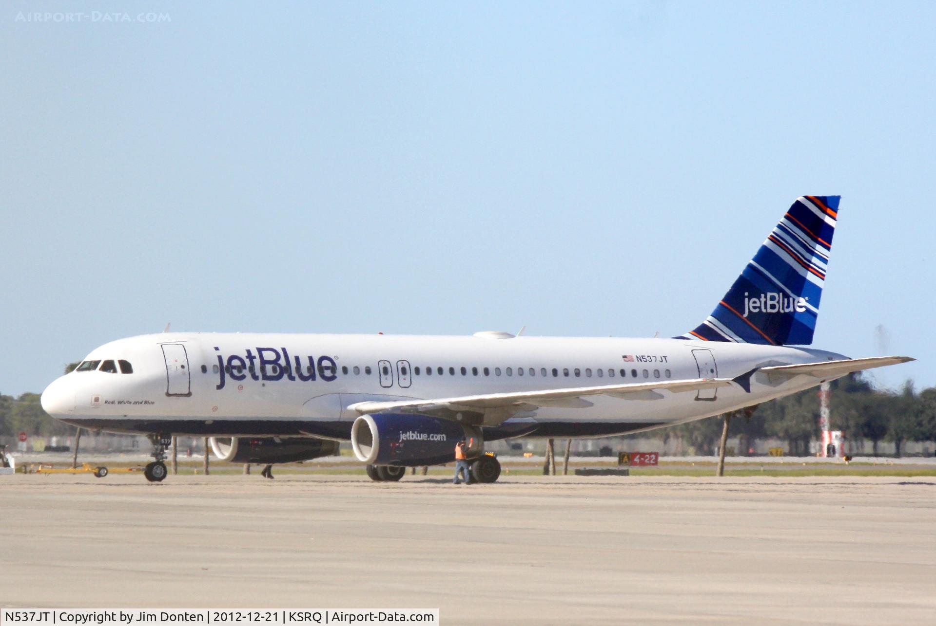 N537JT, 2002 Airbus A320-232 C/N 1785, JetBlue Flight 1188 