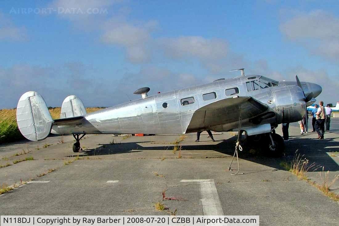 N118DJ, 1943 Beech D18S C/N 6152, Beech C-45B Expeditor 3T [6152] Boundary Bay~C 20/07/2008