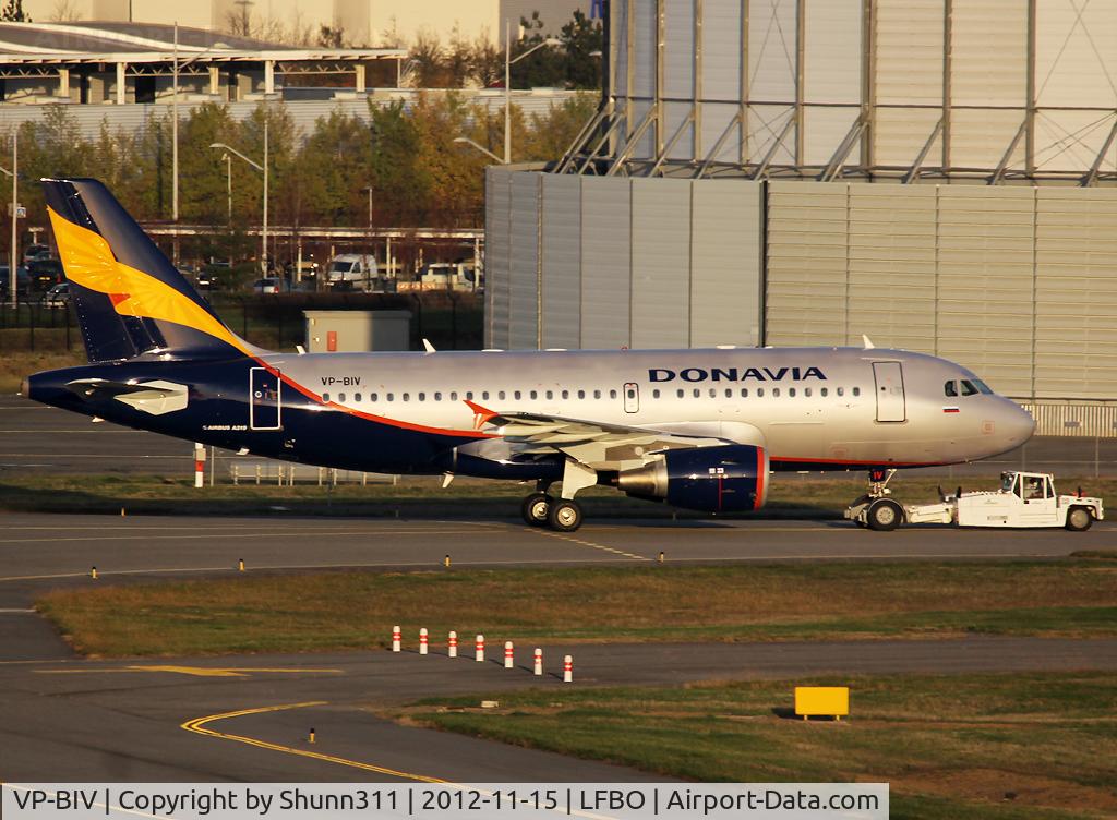 VP-BIV, 2007 Airbus A319-115LR C/N 3065, Delivery day...