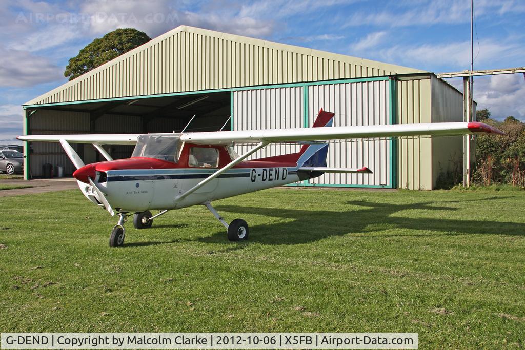 G-DEND, 1975 Reims Cessna F150M C/N 1201, Reims F150M, Fishburn Airfield UK, October 2012.