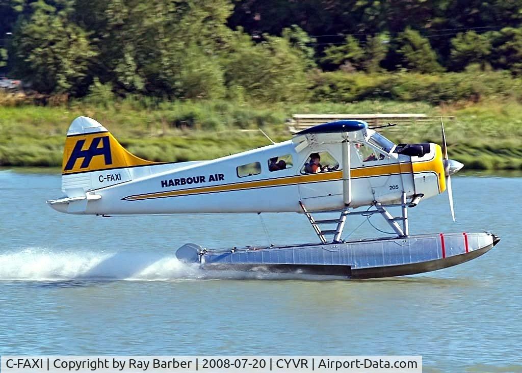C-FAXI, 1963 De Havilland Canada DHC-2 Beaver Mk.I C/N 1514, De Havilland Canada DHC-2 Beaver [1514] (Harbour Air) Vancouver International~C 20/07/2008
