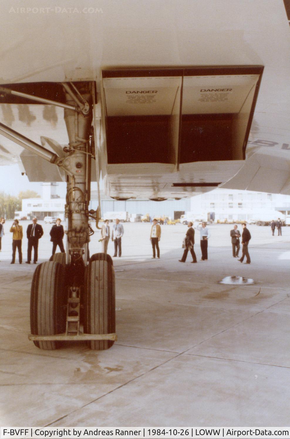 F-BVFF, 1978 Aerospatiale-BAC Concorde 101 C/N 15, Air France Aerospatiale-BAC Concorde