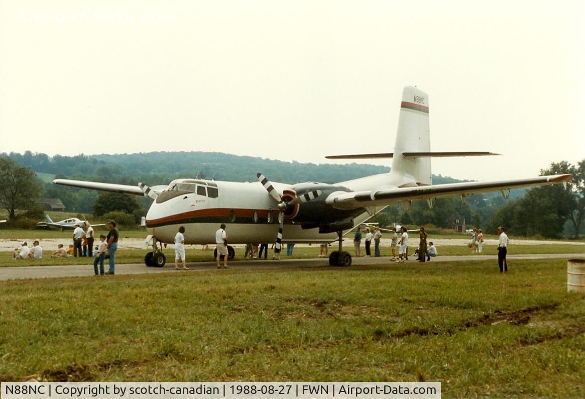 N88NC, 1961 De Havilland Canada DHC-4A Caribou C/N 38, 1961 Dehavilland CARIBOU DHC-4A, N88NC, at the 1988 Sussex New Jersey Air Show, Sussex, NJ