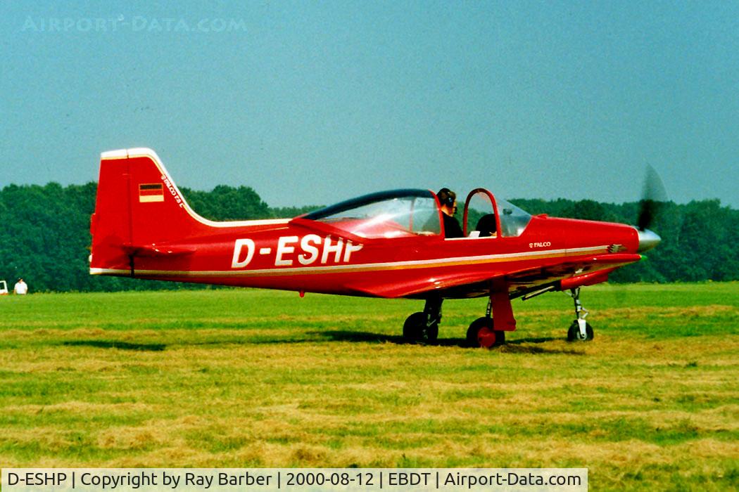 D-ESHP, 1997 Aeromere F-8L Falco III C/N 205, Aeromere F.8L Falco III [205] Schaffen-Diest~OO 12/08/2000