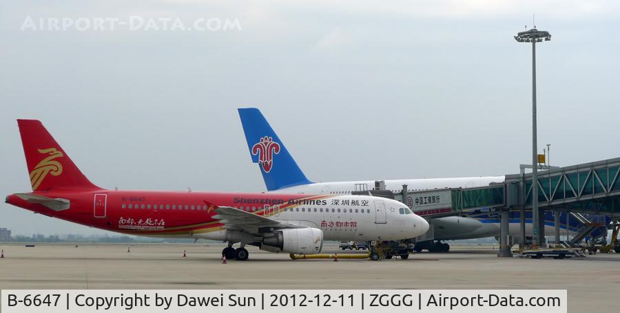 B-6647, 2010 Airbus A320-214 C/N 4226, A320 @ ZGGG