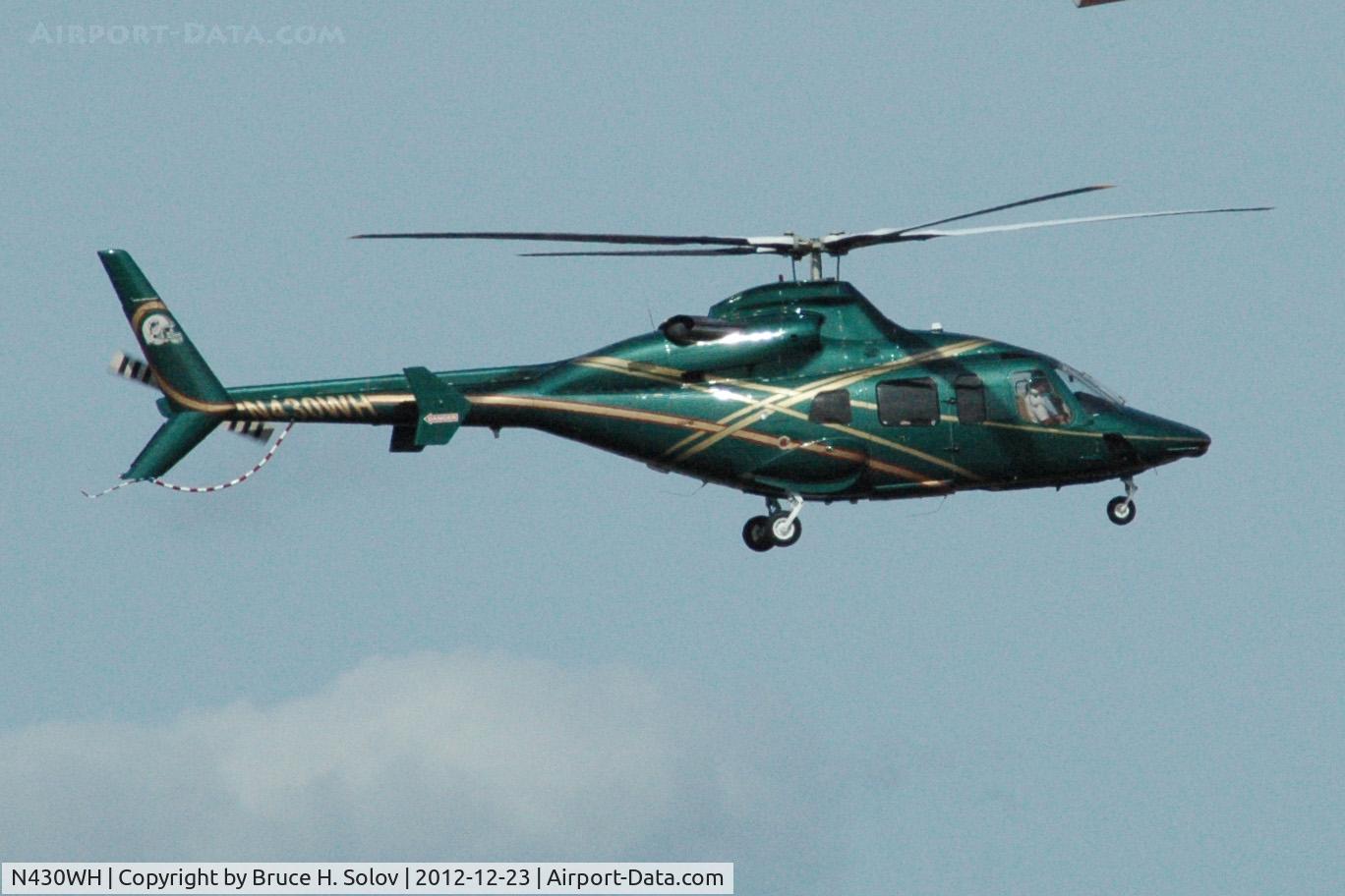 N430WH, 2006 Bell 430 C/N 49114, Taken while attending a Miami Dolphins football game, flying over Sun Life Stadium in Miami, FL