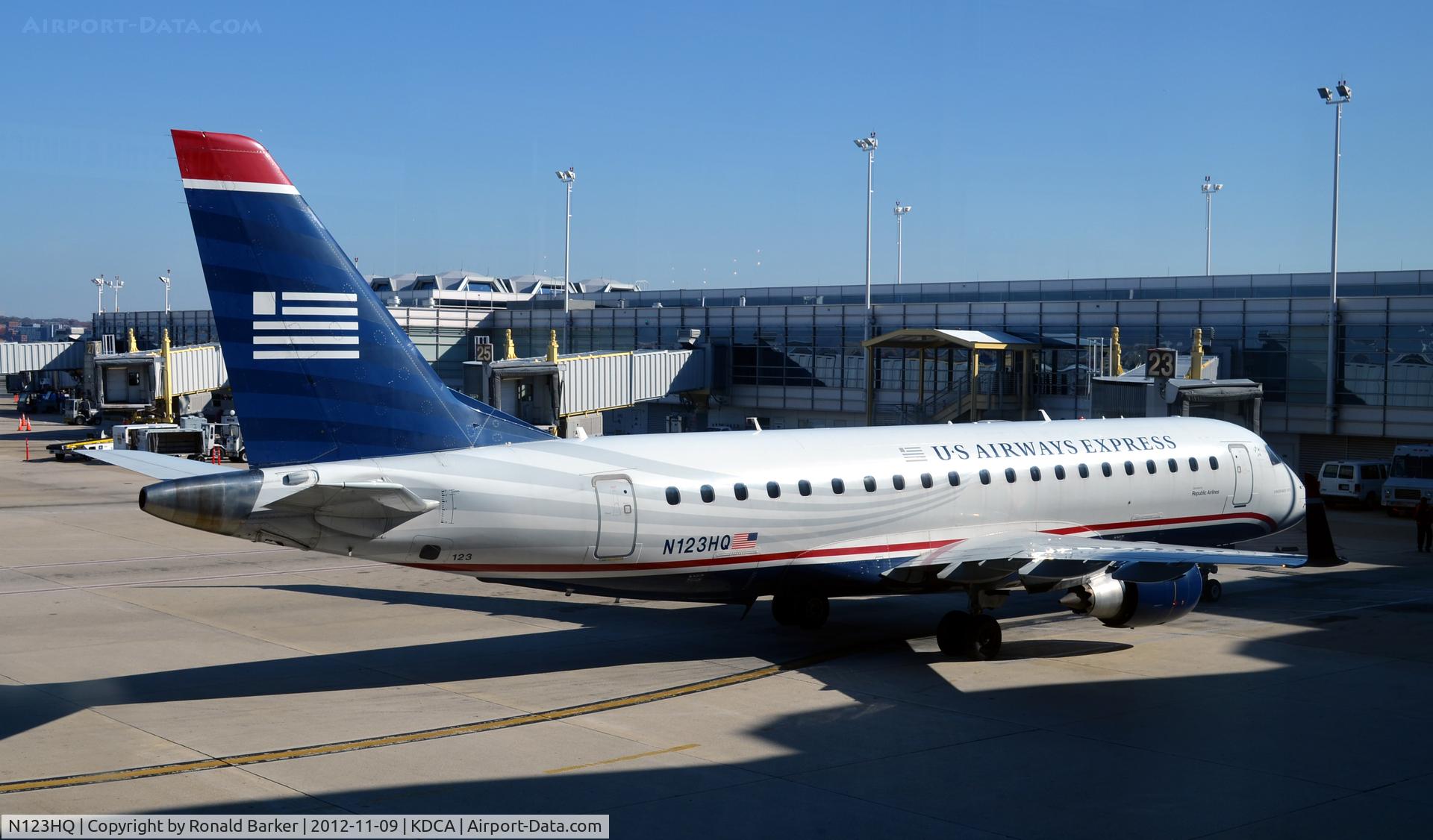 N123HQ, 2007 Embraer 175LR (ERJ-170-200LR) C/N 17000199, DCA VA