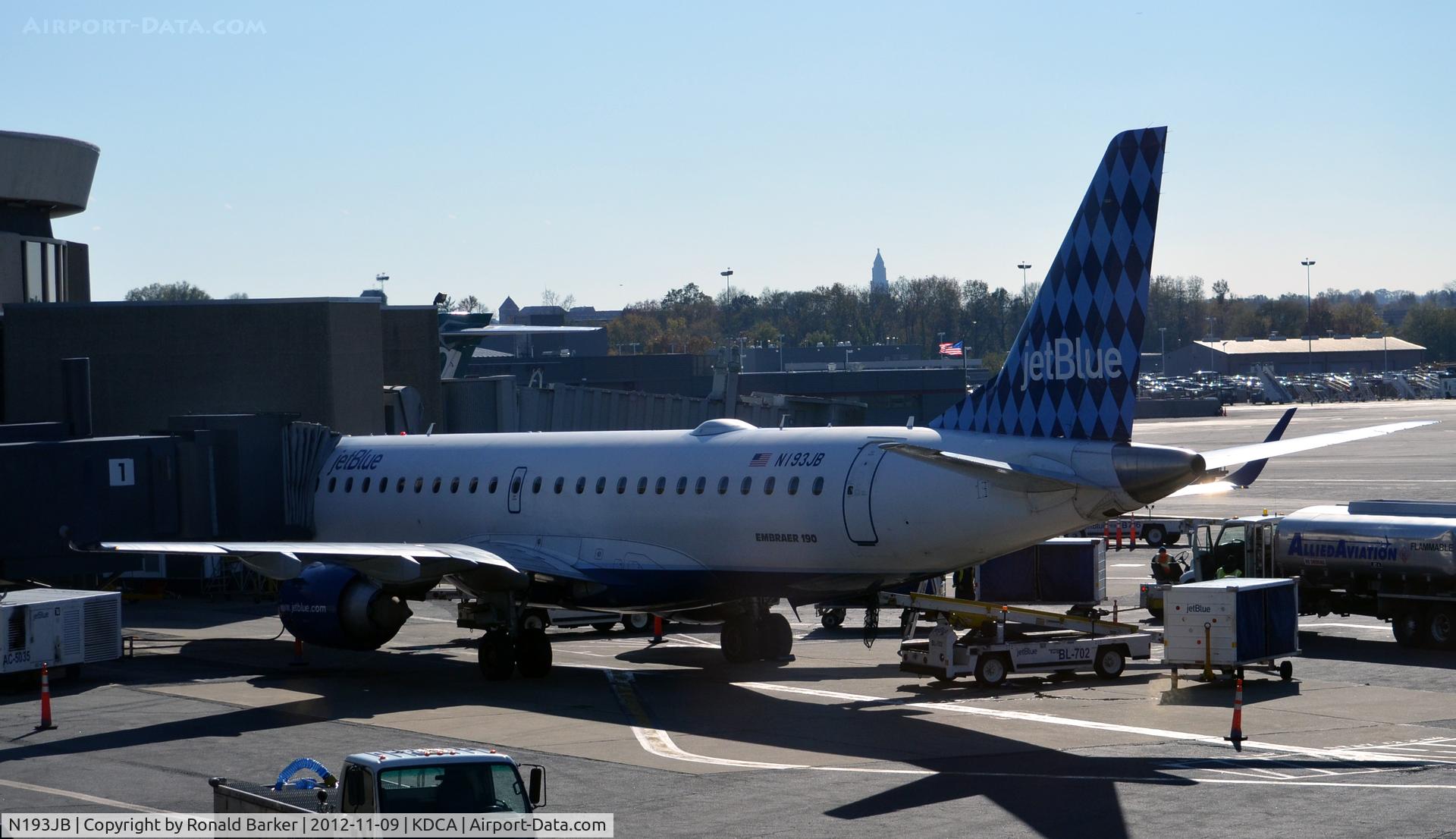 N193JB, 2005 Embraer 190AR (ERJ-190-100IGW) C/N 19000017, DCA VA