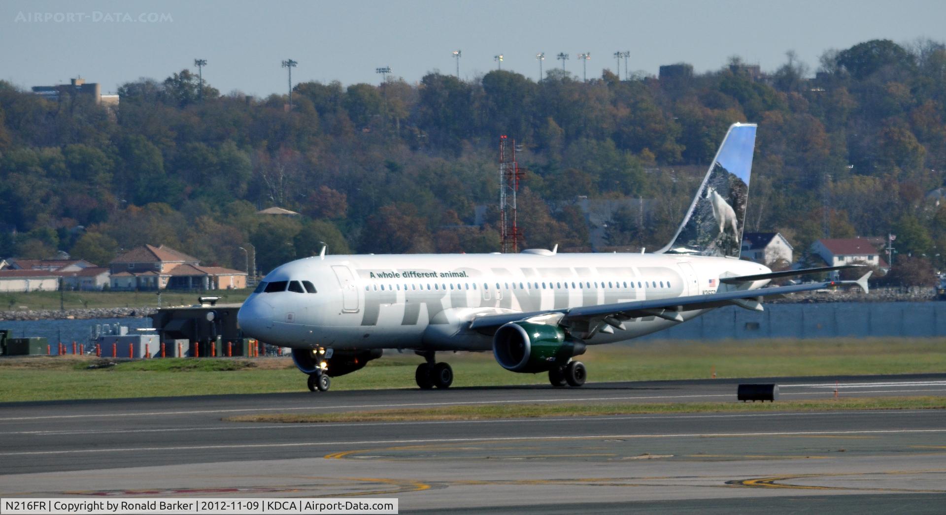 N216FR, 2011 Airbus A320-214 C/N 4745, Takeoff DCa
