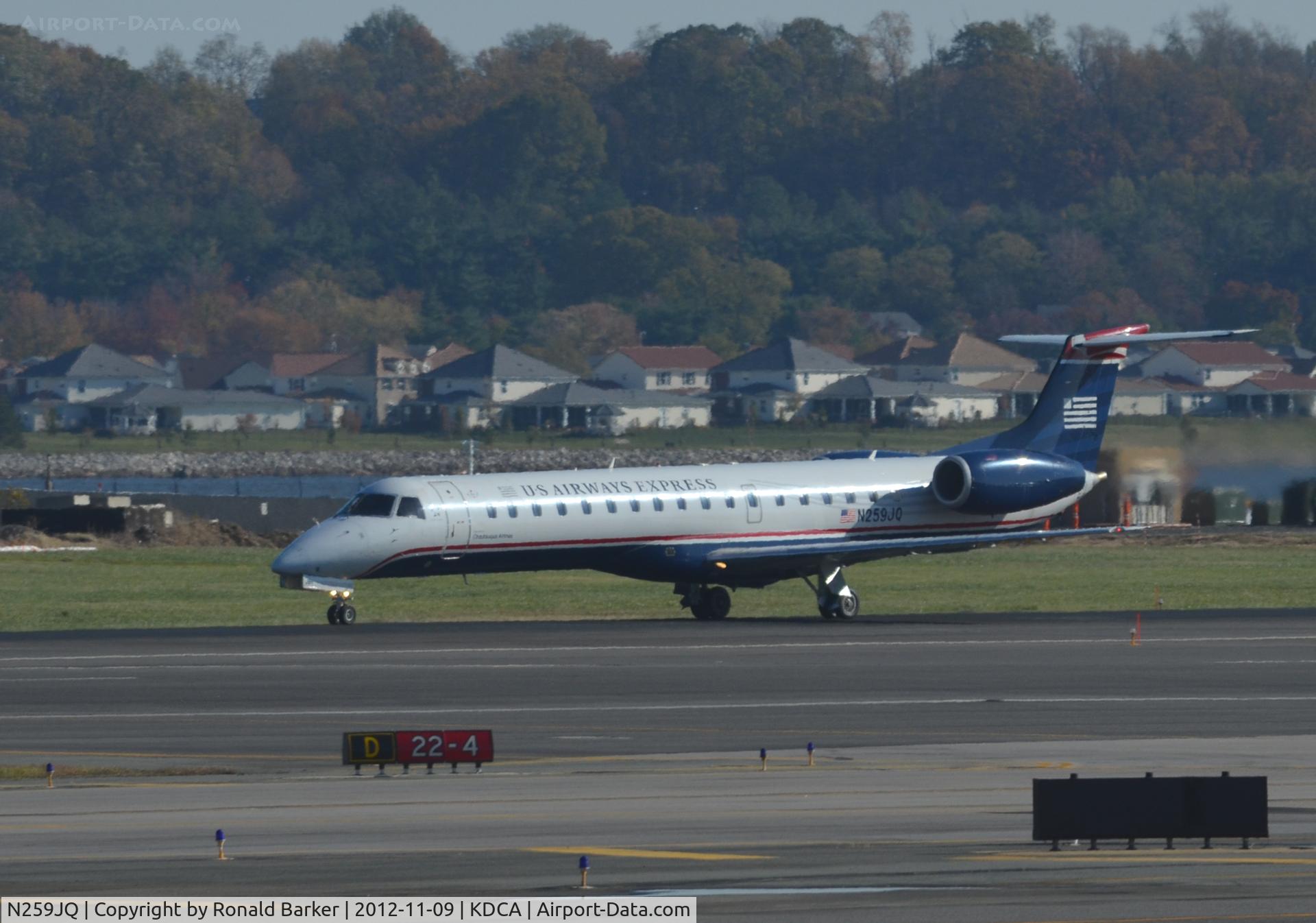 N259JQ, 2003 Embraer ERJ-145LR (EMB-145LR) C/N 145763, Takeoff DCA