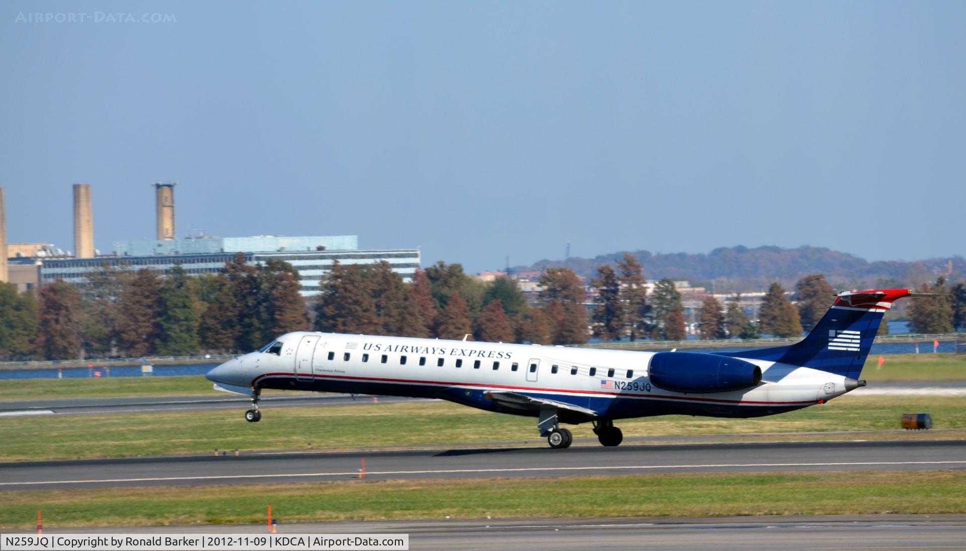 N259JQ, 2003 Embraer ERJ-145LR (EMB-145LR) C/N 145763, Takeoff DCA