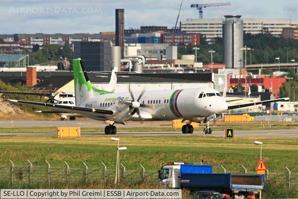 SE-LLO, 1990 British Aerospace ATP C/N 2023, Taken at ESSB.