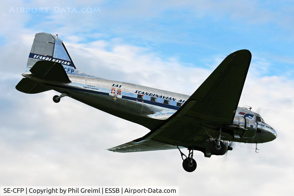SE-CFP, 1943 Douglas DC-3C (C-47A-60-DL) C/N 13883, Taken at ESSB.