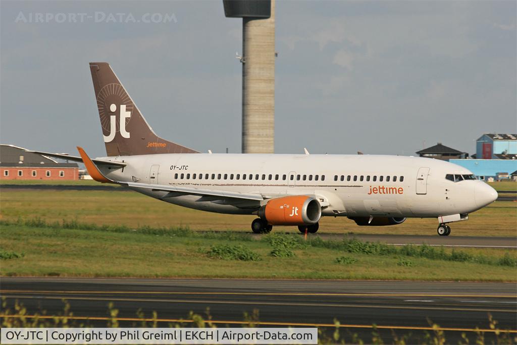 OY-JTC, 1987 Boeing 737-3L9 C/N 23718, Taken at CPH.