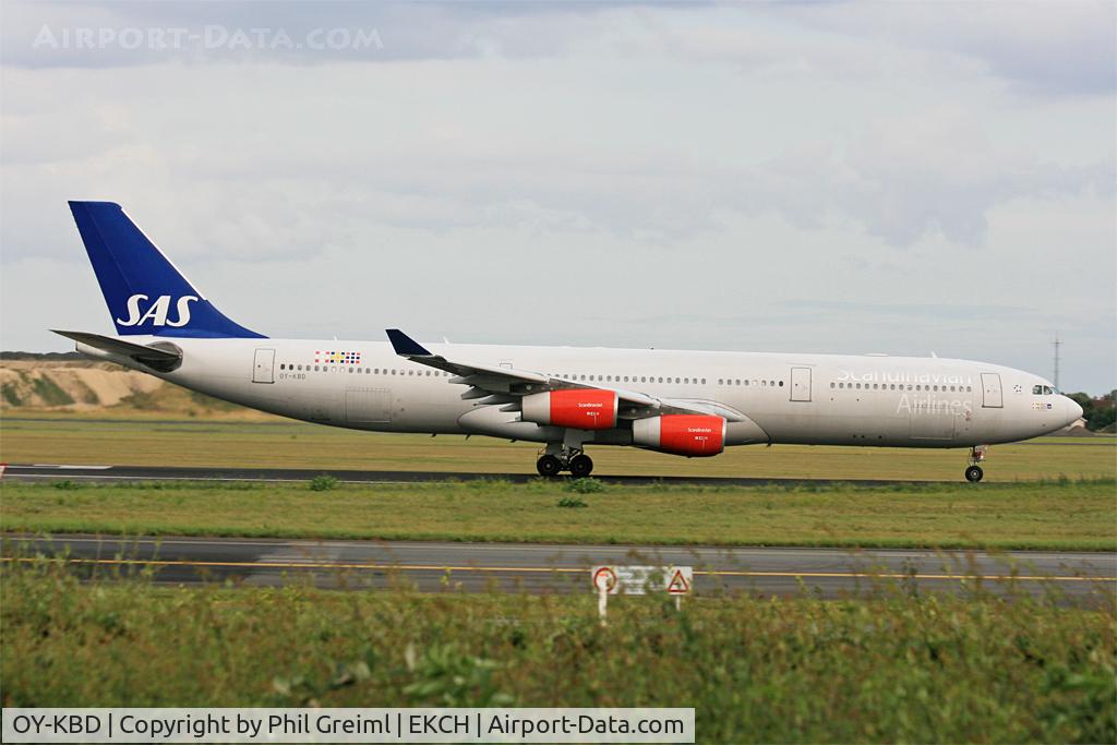 OY-KBD, 2002 Airbus A340-313X C/N 470, Taken at CPH.