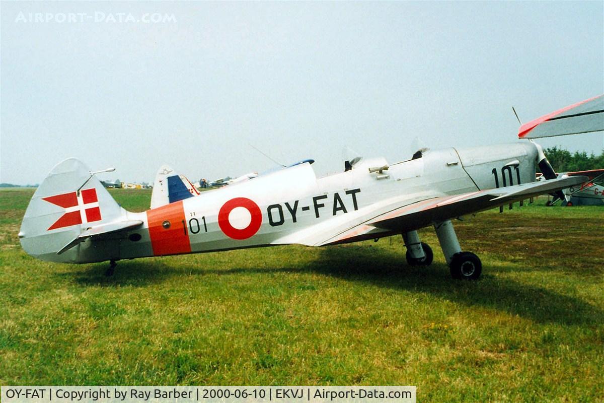 OY-FAT, 1946 SAI KZ IIT Træner C/N 109, S.A.I. KZ.II Traener [109] Stauning~OY 10/06/2000