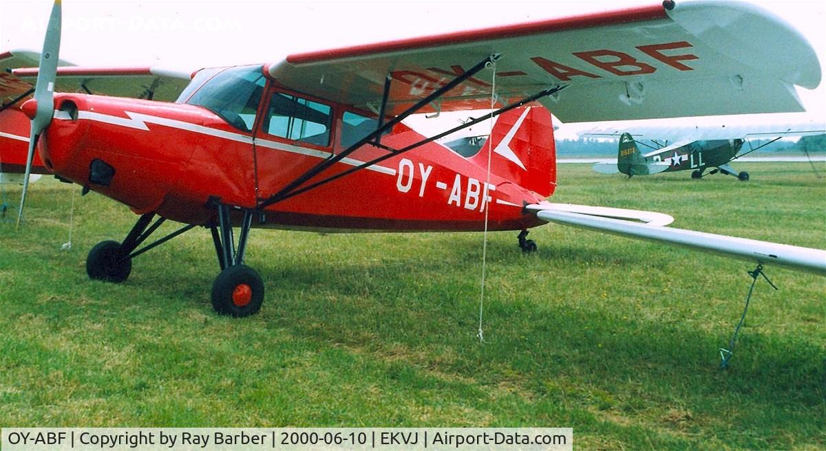OY-ABF, 1947 SAI KZ VII Laerke C/N 164, S.A.I. KZ.VII U-4 Laerke [164] Stauning~OY 10/06/2000