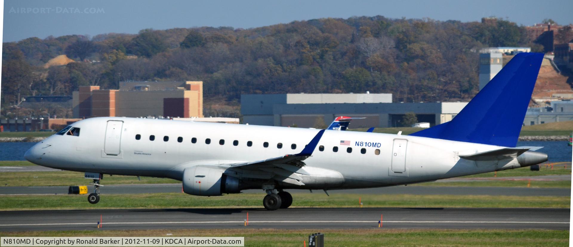N810MD, 2004 Embraer 170SU (ERJ-170-100SU) C/N 17000026, Takeoff -NWLO- DCA