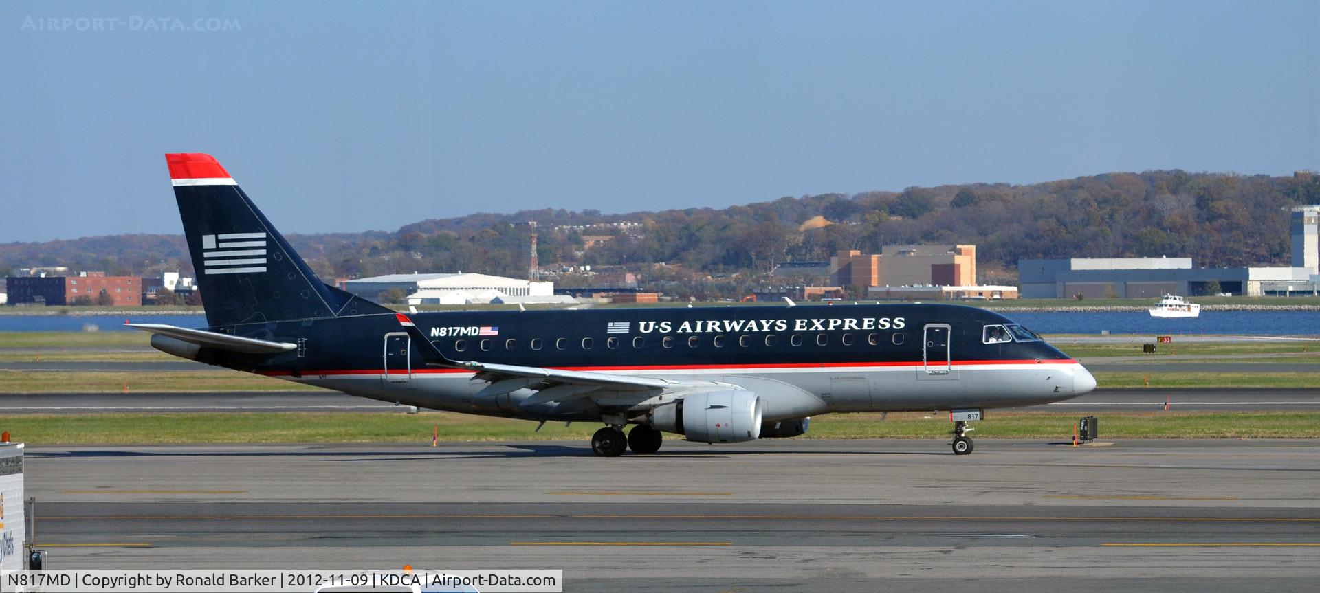 N817MD, 2004 Embraer 170SU (ERJ-170-100SU) C/N 17000038, Taxi DCA