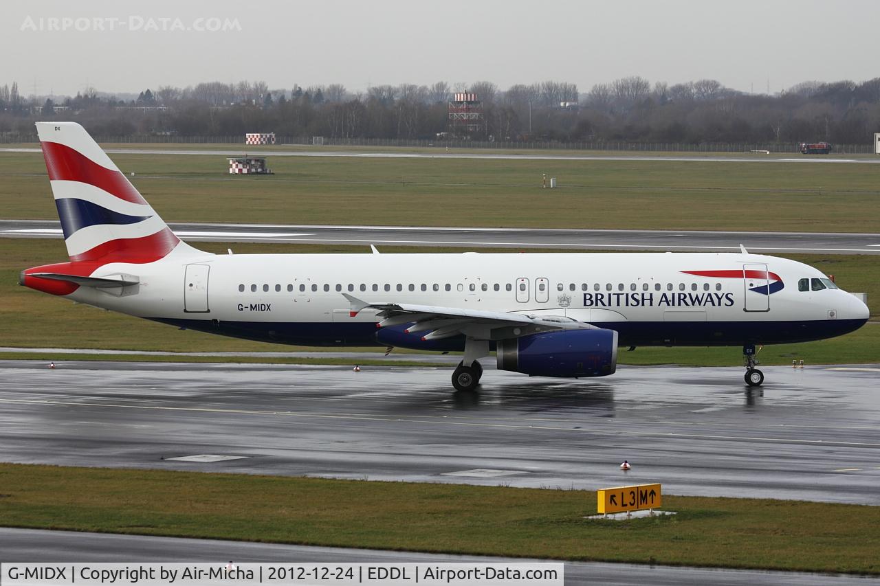 G-MIDX, 2000 Airbus A320-232 C/N 1177, British Airways, Airbus A320-232, CN: 1177