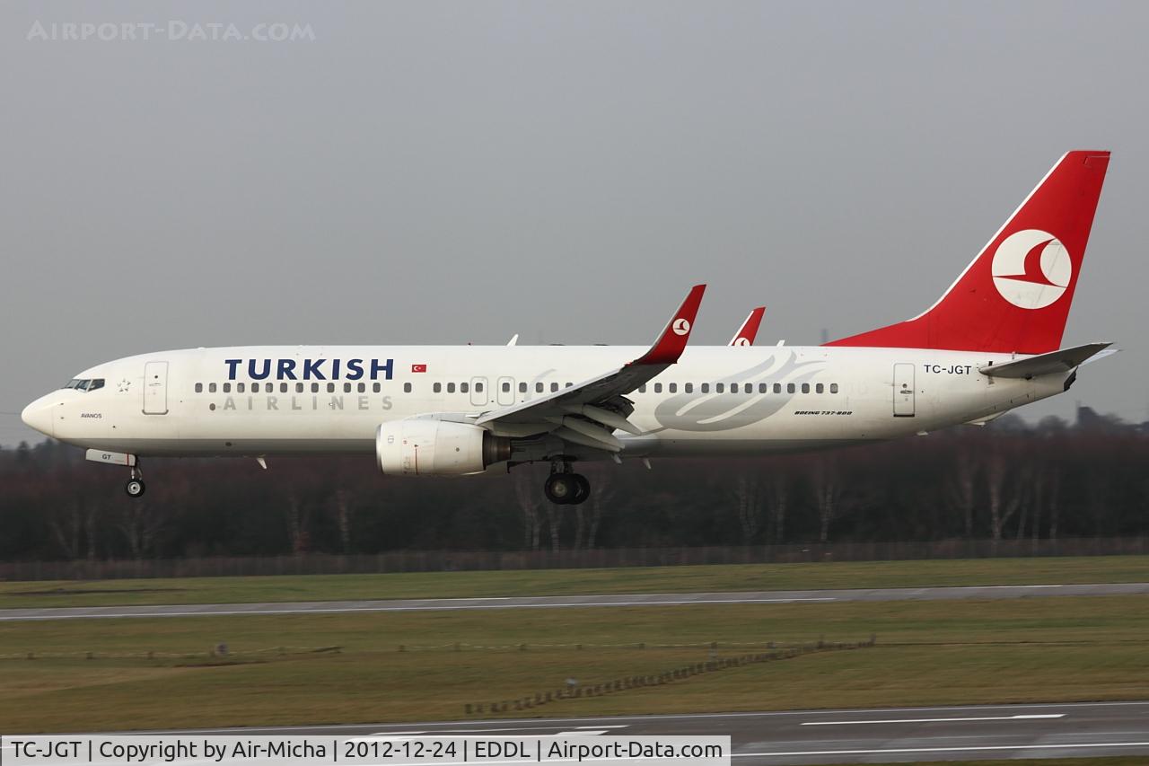TC-JGT, 2006 Boeing 737-8F2 C/N 34417, Turkish Airlines, Boeing 737-8F2 (WL), CN: 34417/2009, Aircraft Name: Avanos