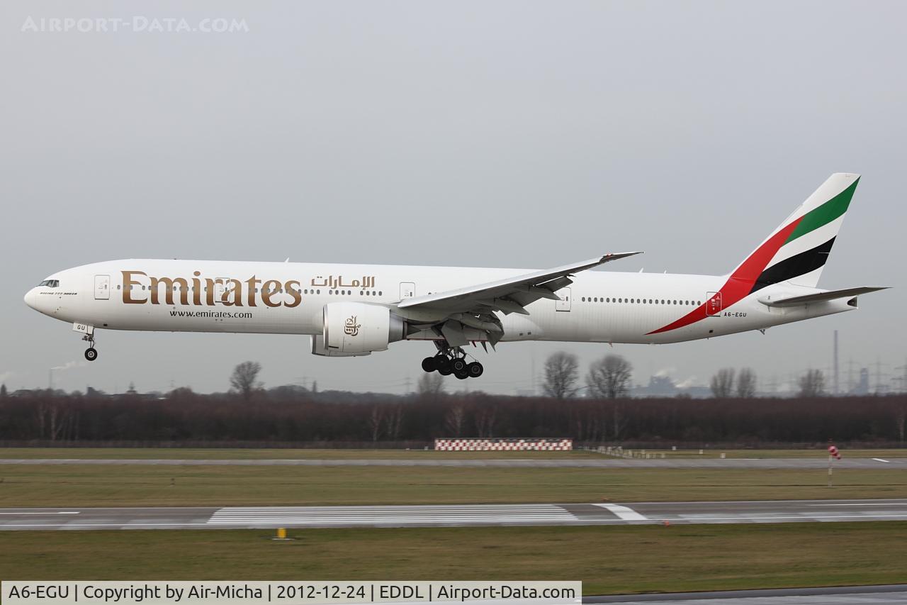 A6-EGU, 2012 Boeing 777-31H/ER C/N 41079, Emirates, Boeing 777-31H(ER), CN: 41079/1028