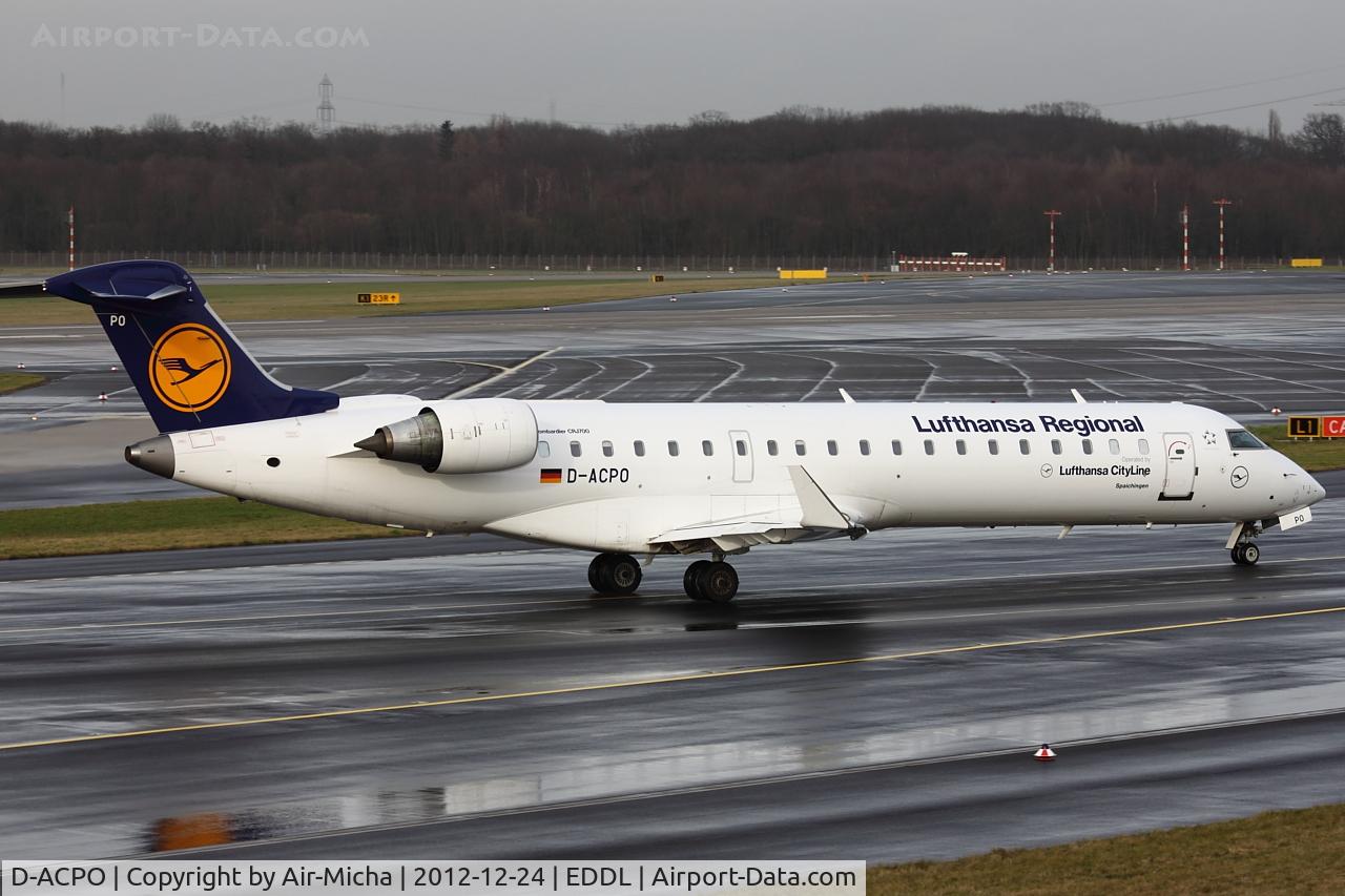 D-ACPO, 2003 Canadair CRJ-701ER (CL-600-2C10) Regional Jet C/N 10085, Lufthansa, CityLine, Canadair CL-600-2C10 Regional Jet CRJ-701ER, CN: 10085, Aircraft Name: Spaichingen