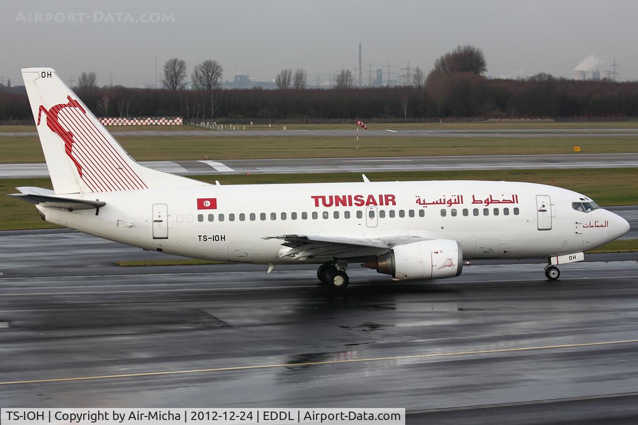TS-IOH, 1993 Boeing 737-5H3 C/N 26640, Tunisair, Boeing 737-5H3, CN: 26640/2474, Aircraft Name: Hammamet